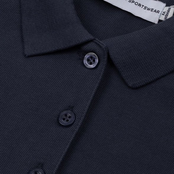 Рубашка поло женская Neptune, темно-синяя 