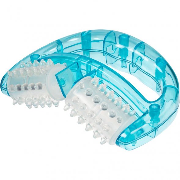 Роликовый ручной массажер Bodyrolla, синий 