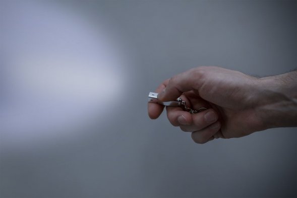 Брелок с фонариком Lumitronic, металлик 