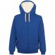 Толстовка на молнии Kulonga Sherpa, ярко-синяя 