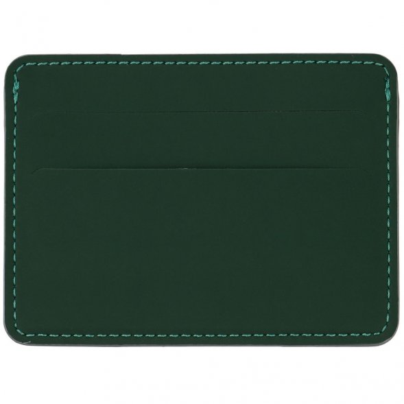 Чехол для карточек Shall Simple, зеленый 