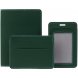 Чехол для карточек Shall Simple, зеленый 