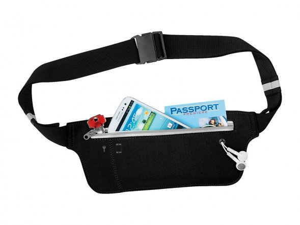 Регулируемый поясной ремень Ranstrong, черный 