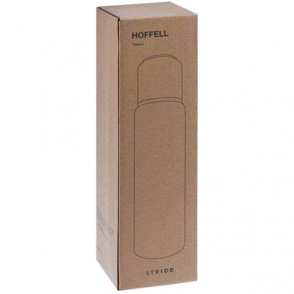 Термос с ситечком Hoffell, черный 