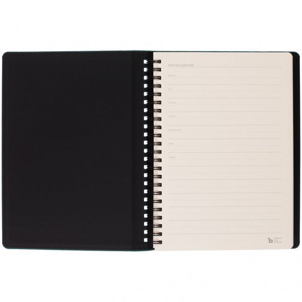 Ежедневник Spring Urban, недатированный, изумрудный 