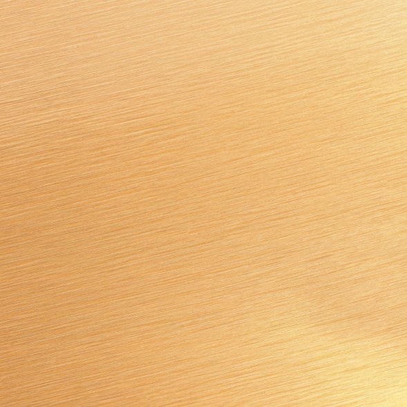 Плакетка Plaque, круглая, венге с золотистой пластиной 