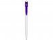 Ручка шариковая Какаду, белый/фиолетовый (P) 