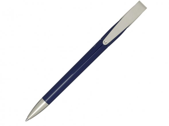 Ana шариковая ручка из переработанной пластмассы - Темно - синий 