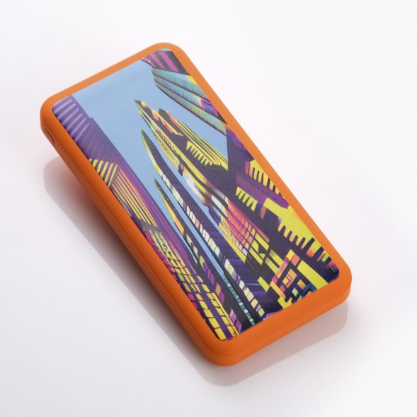 Внешний аккумулятор Elari Plus 10000 mAh, оранжевый 