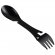Походный столовый прибор Full Spoon, черный 