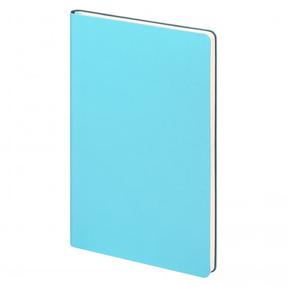 Ежедневник Spark недатированный, лазурный (без упаковки, без стикера, с серой подложкой) 