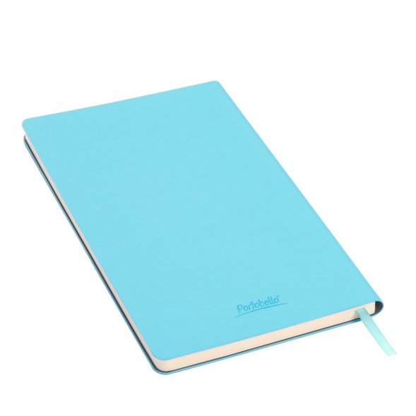 Ежедневник Spark недатированный, лазурный (без упаковки, без стикера, с серой подложкой) 