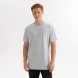 Футболка унисекс KRIS, 100% хлопок, 150 гр., светло-серая 