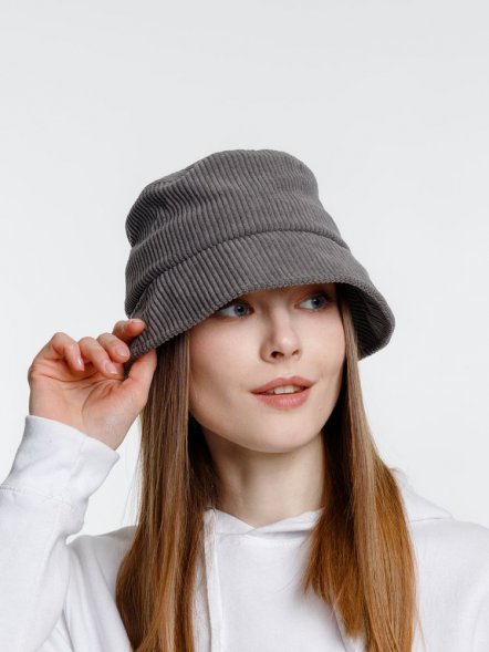 Панама Soft Core, серая 