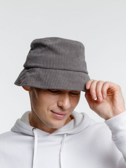 Панама Soft Core, серая 