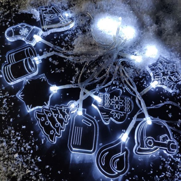 Светодиодная гирлянда Fuel Up, нефть и газ 