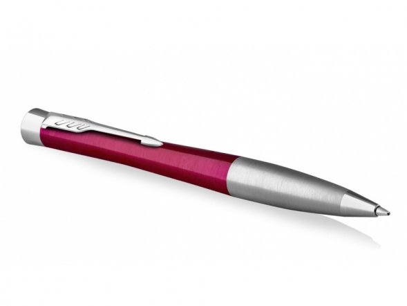 Шариковая ручка Parker Urban Vibrant Magenta CT, стержень: M, цвет чернил: blue, в подарочной упаковке. 
