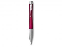 Шариковая ручка Parker Urban Vibrant Magenta CT, стержень: M, цвет чернил: blue, в подарочной упаковке.