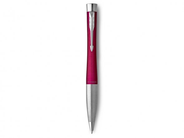 Шариковая ручка Parker Urban Vibrant Magenta CT, стержень: M, цвет чернил: blue, в подарочной упаковке. 