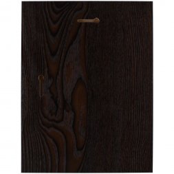 Плакетка Plaque, большая, венге с золотистой пластиной