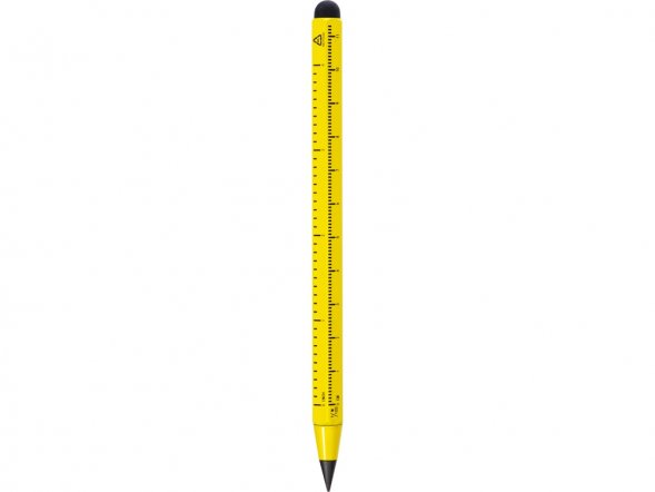 Вечный карандаш из переработанного алюминия Sicily, желтый 
