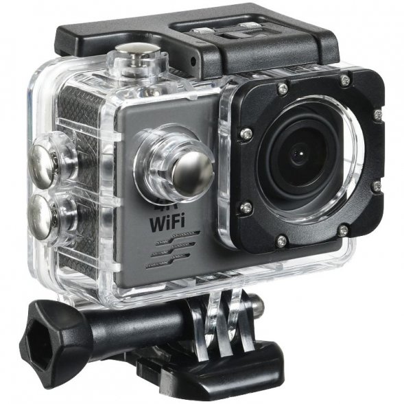 Экшн-камера Digma DiCam 300, серая 