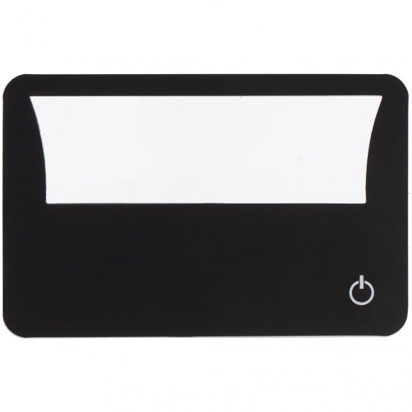 Лупа Visionary с подсветкой, черная 