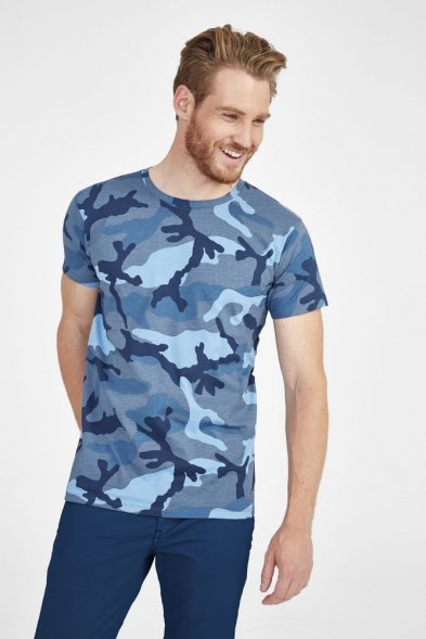 Футболка мужская Camo Men 150 камуфляж 