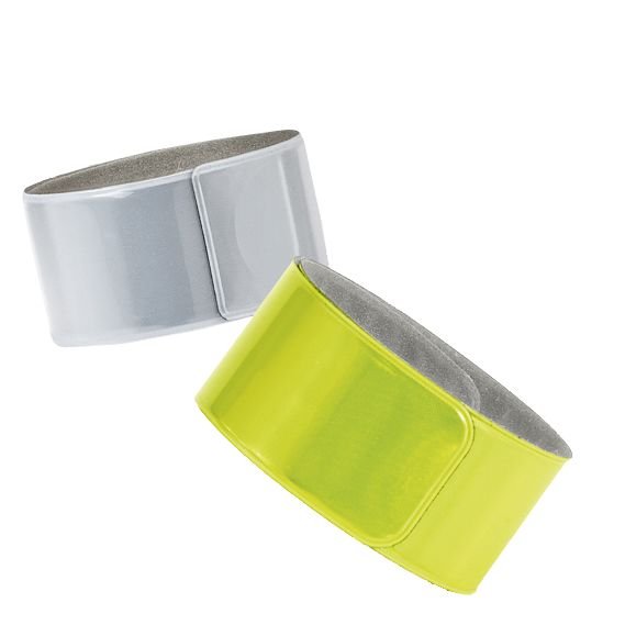 Светоотражающий браслет Lumi, ver.2, серебристый 