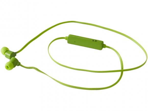 Цветные наушники Bluetooth, лайм 