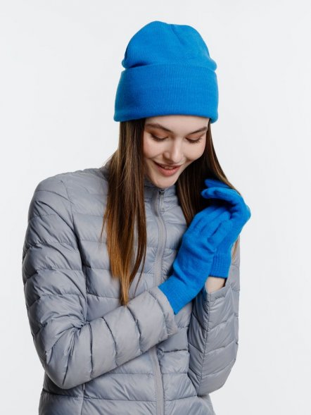 Шапка Urban Flow, ярко-голубая 