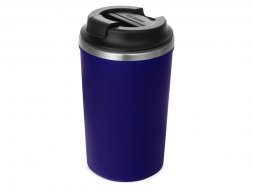 Герметичная термокружка на присоске Kick, 350 мл, темно-синий