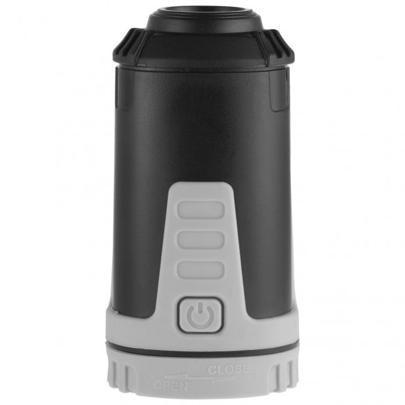 Кемпинговый фонарь Fyrtorn, серый с черным 