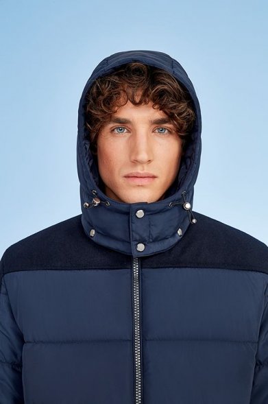 Куртка мужская Reggie, темно-синяя 