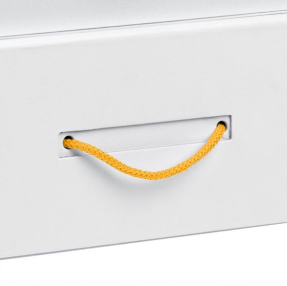 Ручка Corda для коробки M, желтая 