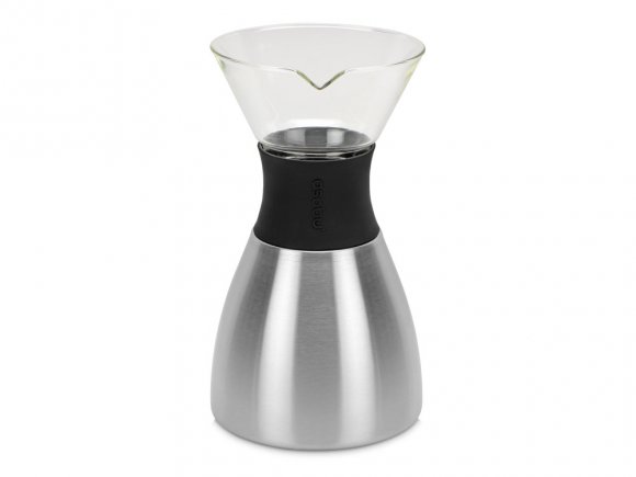 Кофеварка POUR OVER, 1000 мл, серебристый/черный 