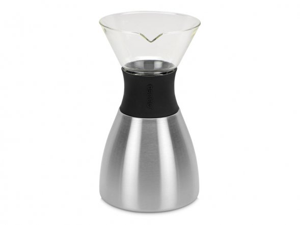 Кофеварка POUR OVER, 1000 мл, серебристый/черный 
