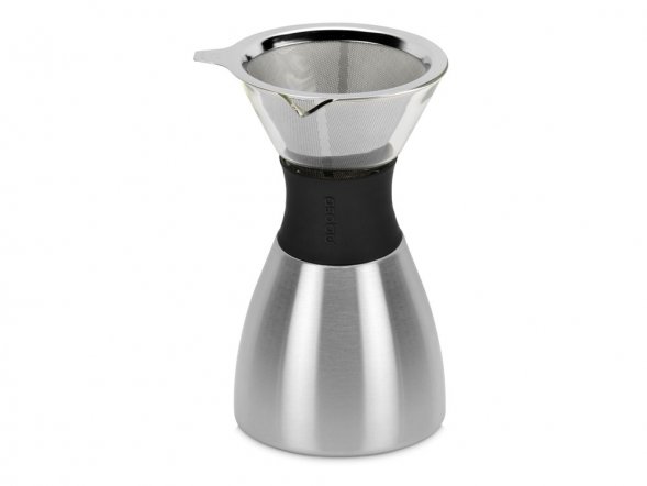 Кофеварка POUR OVER, 1000 мл, серебристый/черный 