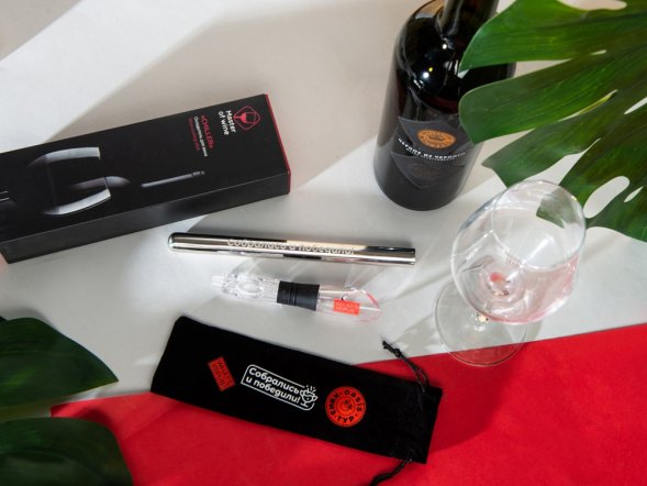 Охлаждающий стик для вина Chiller в мешочке 