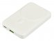 Внешний беспроводной аккумулятор GenerIQ, 10000 мАч, белый 