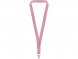 Ланьярд с карабином, пыльно-розовый 