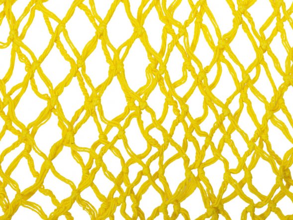 Авоська Dream М old style 15 литров с кожаными ручками, желтый (7) 