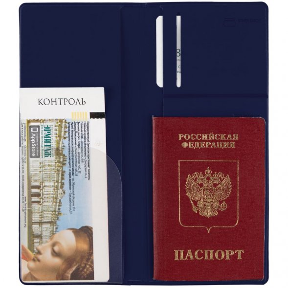 Дорожный органайзер Dorset, синий 