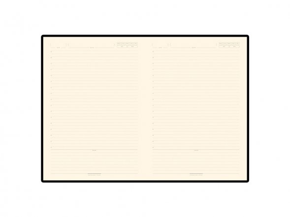 Ежедневник В5 недатированный Leggenda, черный 