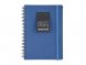 Ежедневник недатированный на гребне А5 Pragmatic, синий 