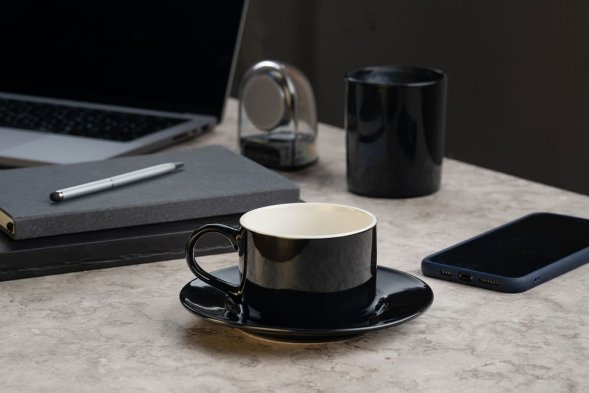 Чайная пара Clio, черная 