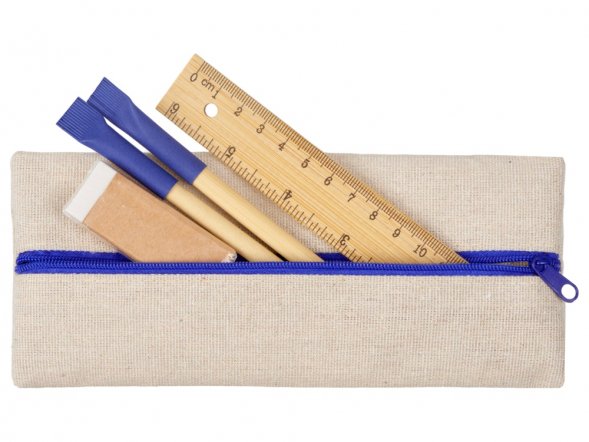 Канцелярский набор Bilbao, синий 