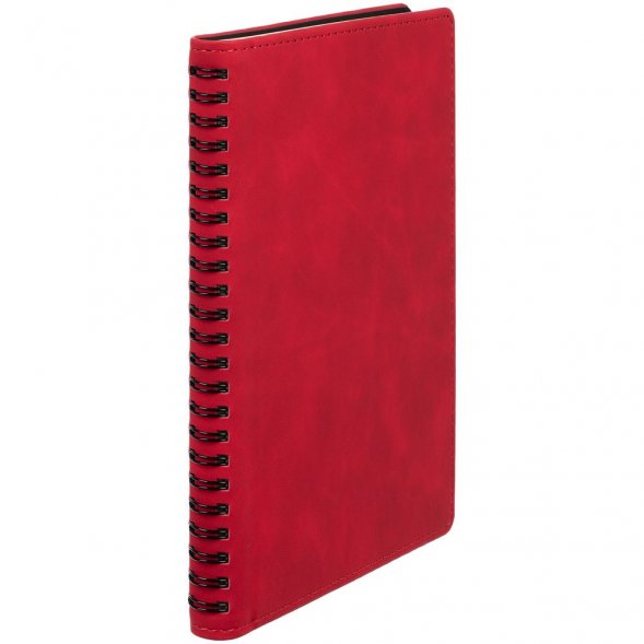 Ежедневник Spring Urban, недатированный, красный 