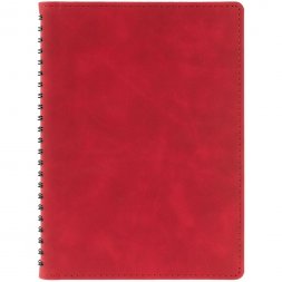 Ежедневник Spring Urban, недатированный, красный