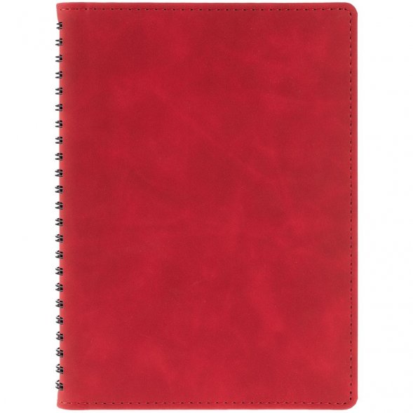 Ежедневник Spring Urban, недатированный, красный 